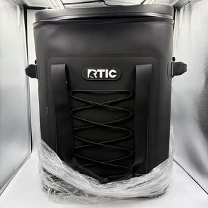 RTIC 24 Can Backpack Cooler- Camping/Fishing-Black New With Out Tags